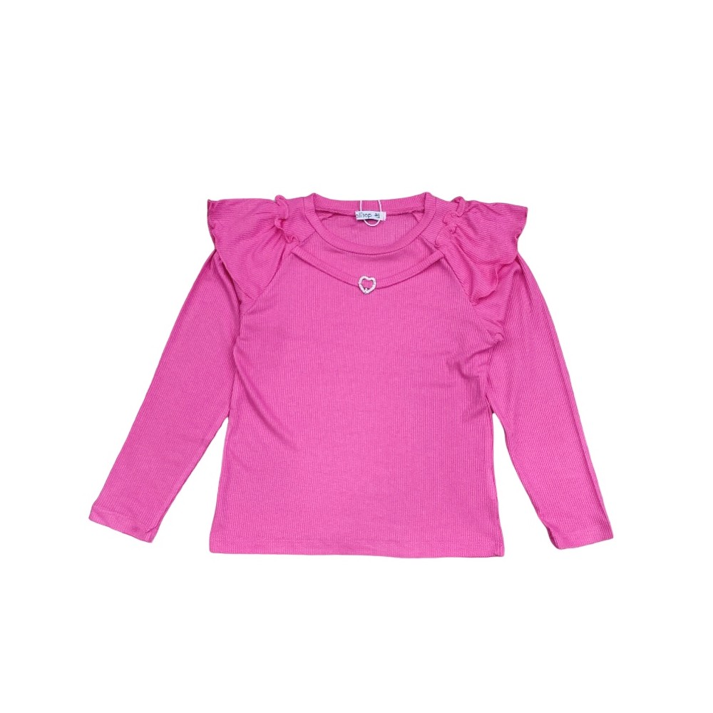 t-shirt girl cotone 3/4-11/12 anni