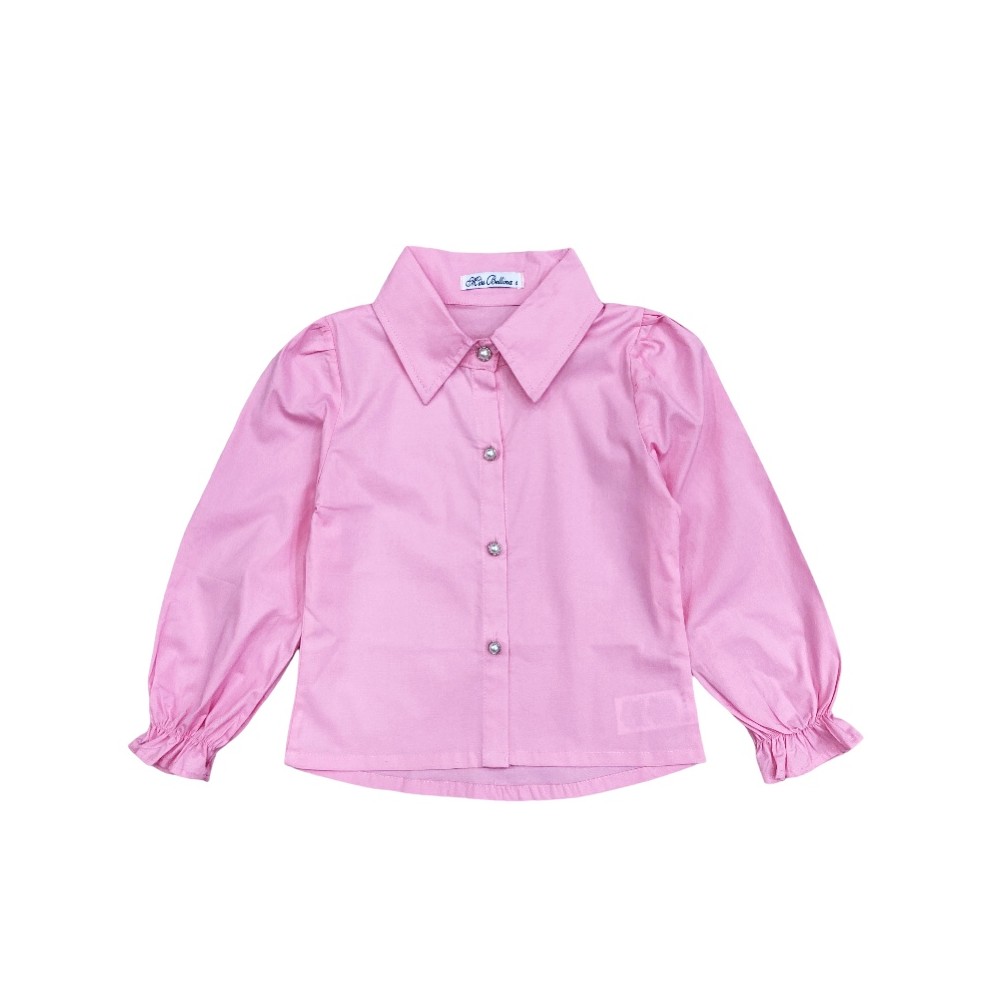 camicia girl popeline 4/12 anni