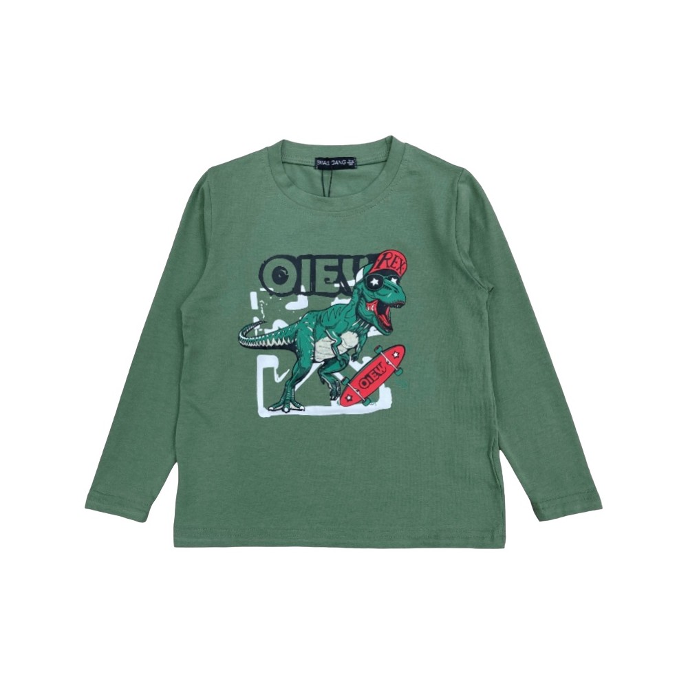 t-shirt boy jersey 3/4-7/8 anni