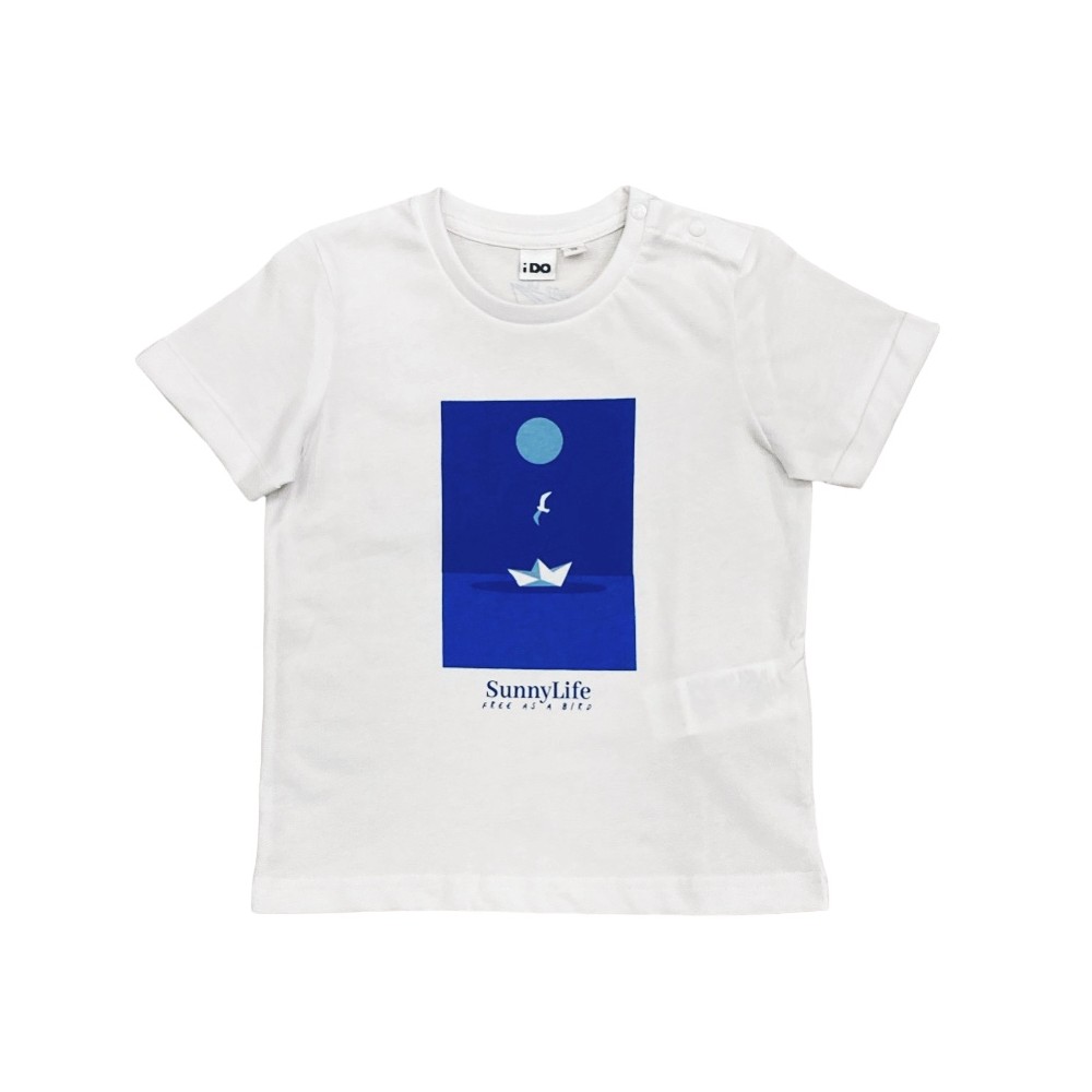 t-shirt boy cotone 3/8 anni