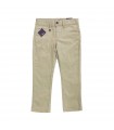 pantaloni boy twill leggero 3/8 anni