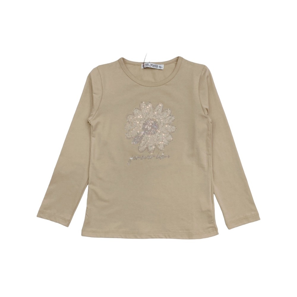 t-shirt girl jersey 4/12 anni