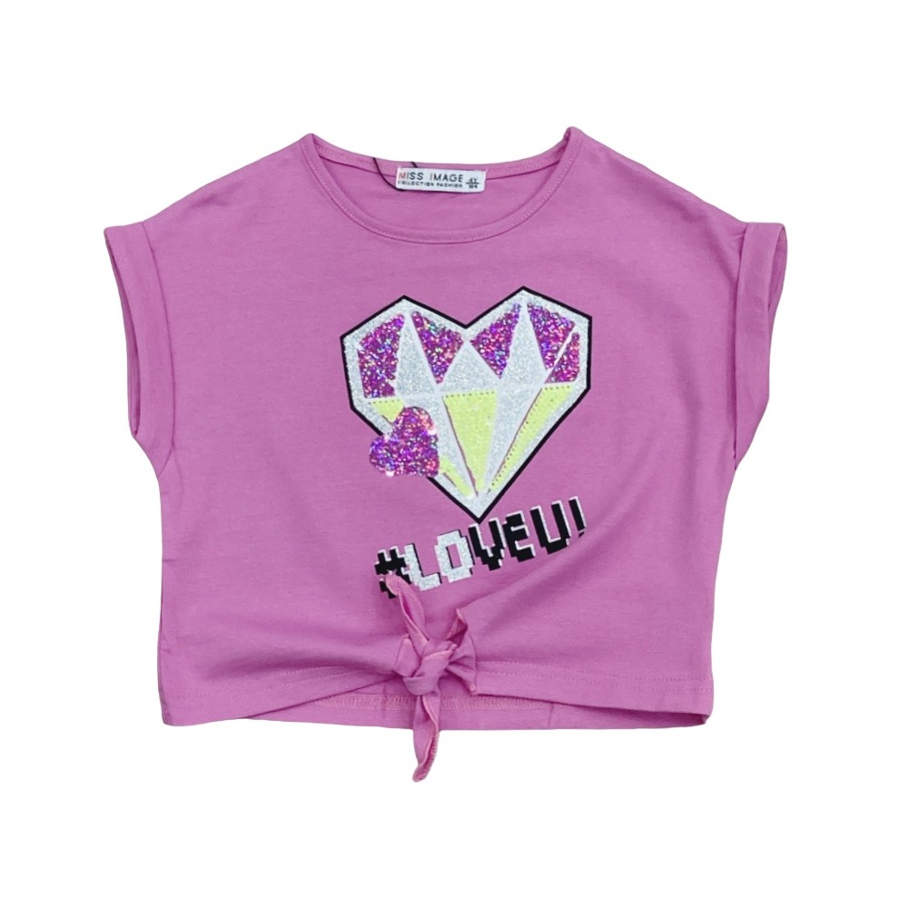 t-shirt girl jersey 4/12 anni