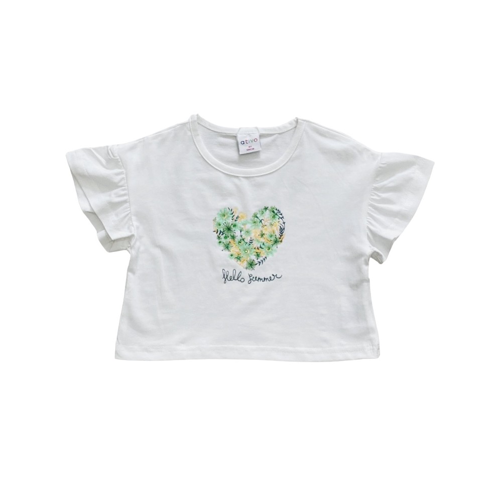 t-shirt girl jersey 4/12 anni