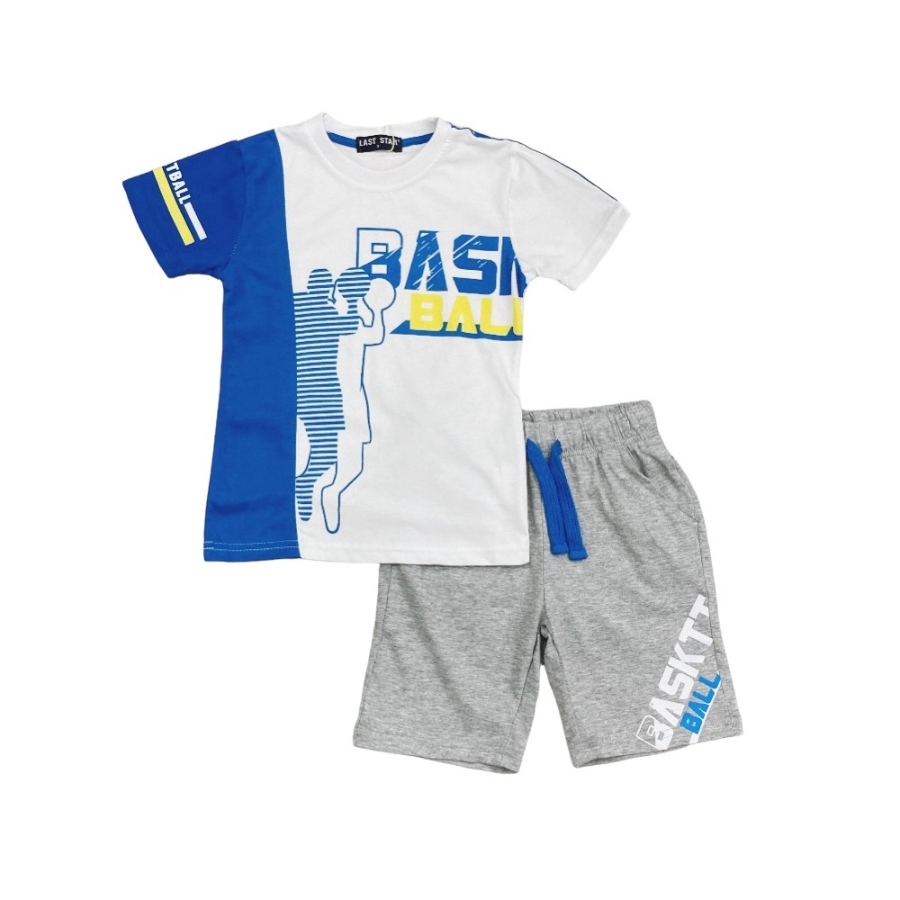 completo boy jersey 3/7-8 anni