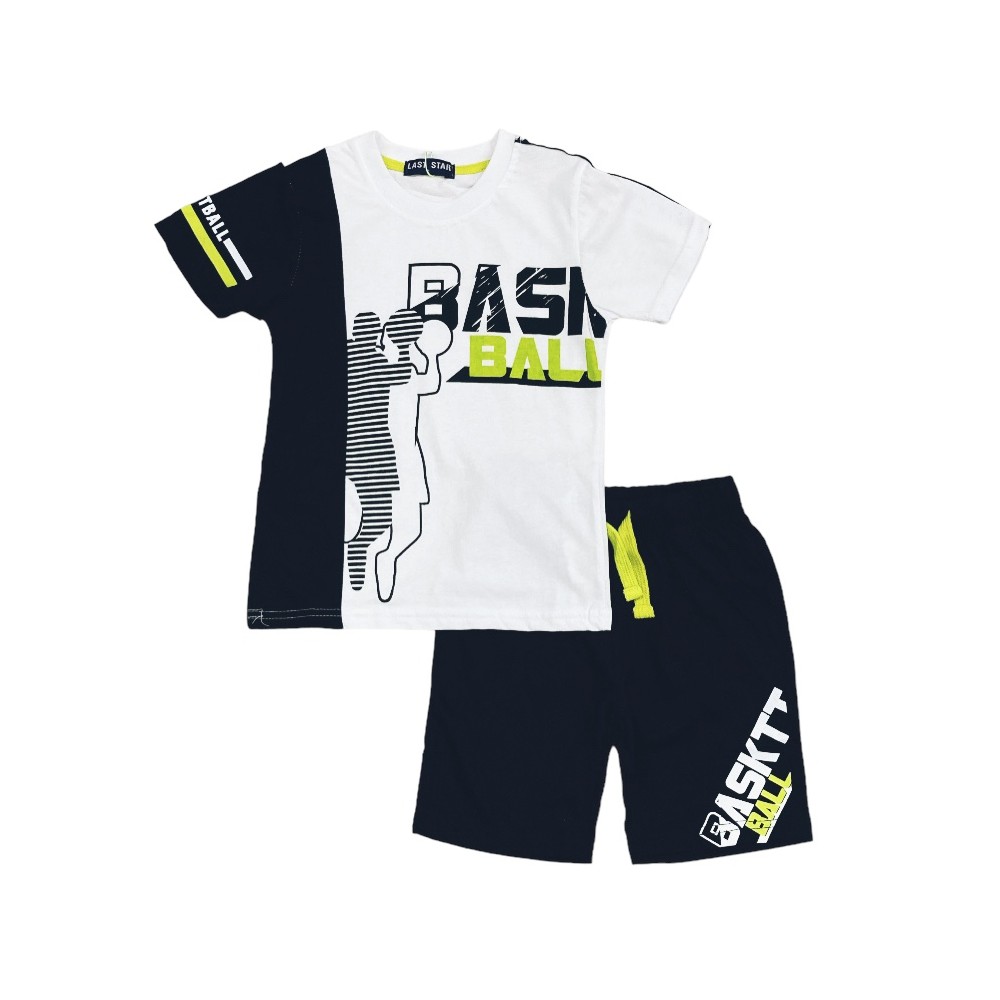 completo boy jersey 3/7-8 anni