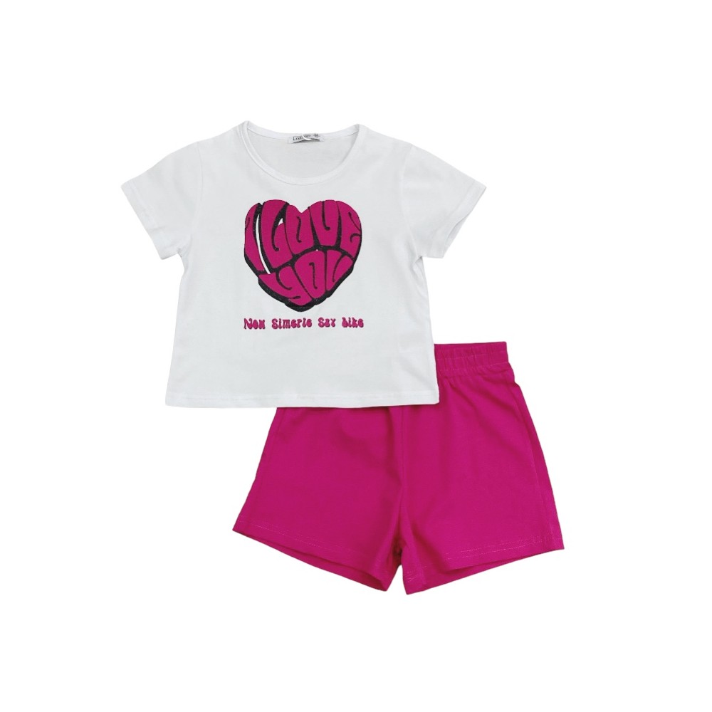 completo girl jersey 3/4-11/12 anni