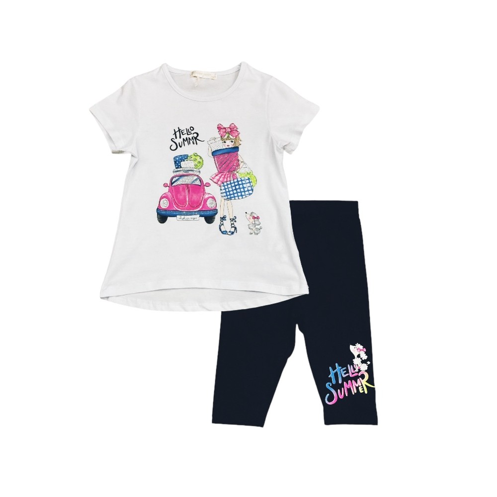 completo girl jersey 4/12 anni