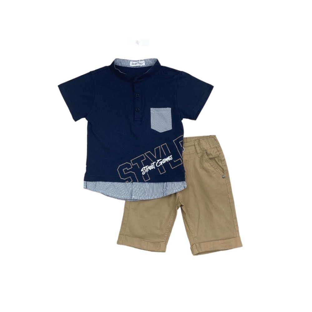 completo boy jersey tessuto 4/12 anni