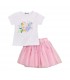 completo girl jersey/tulle 4/12 anni