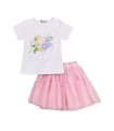 completo girl jersey/tulle 4/12 anni