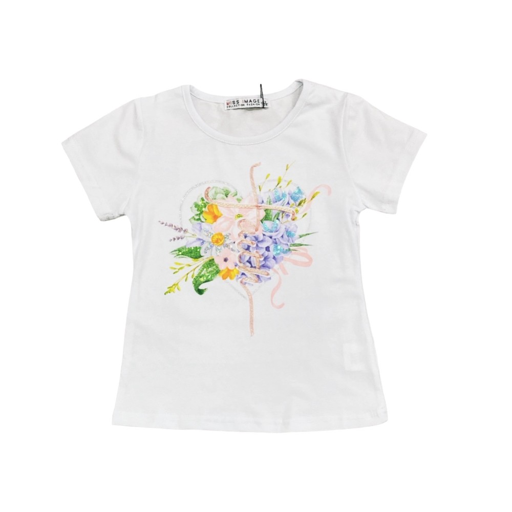 completo girl jersey/tulle 4/12 anni