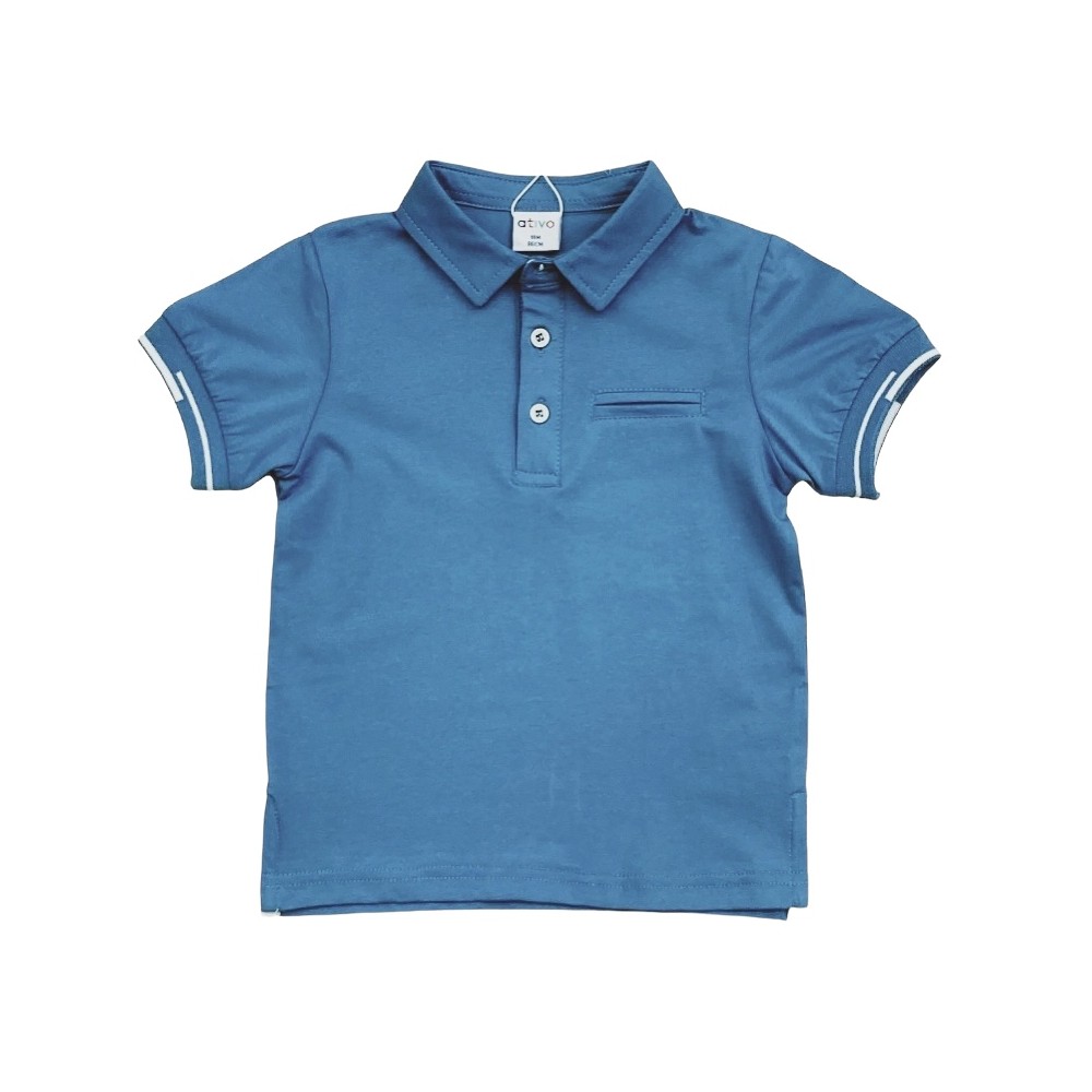 polo baby jersey 6/36 mesi