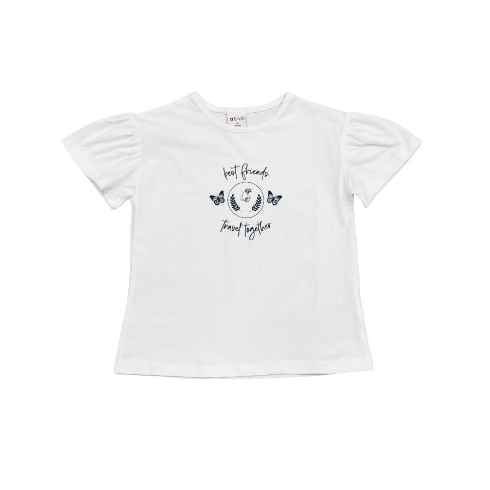 t-shirt girl jersey 4/14 anni