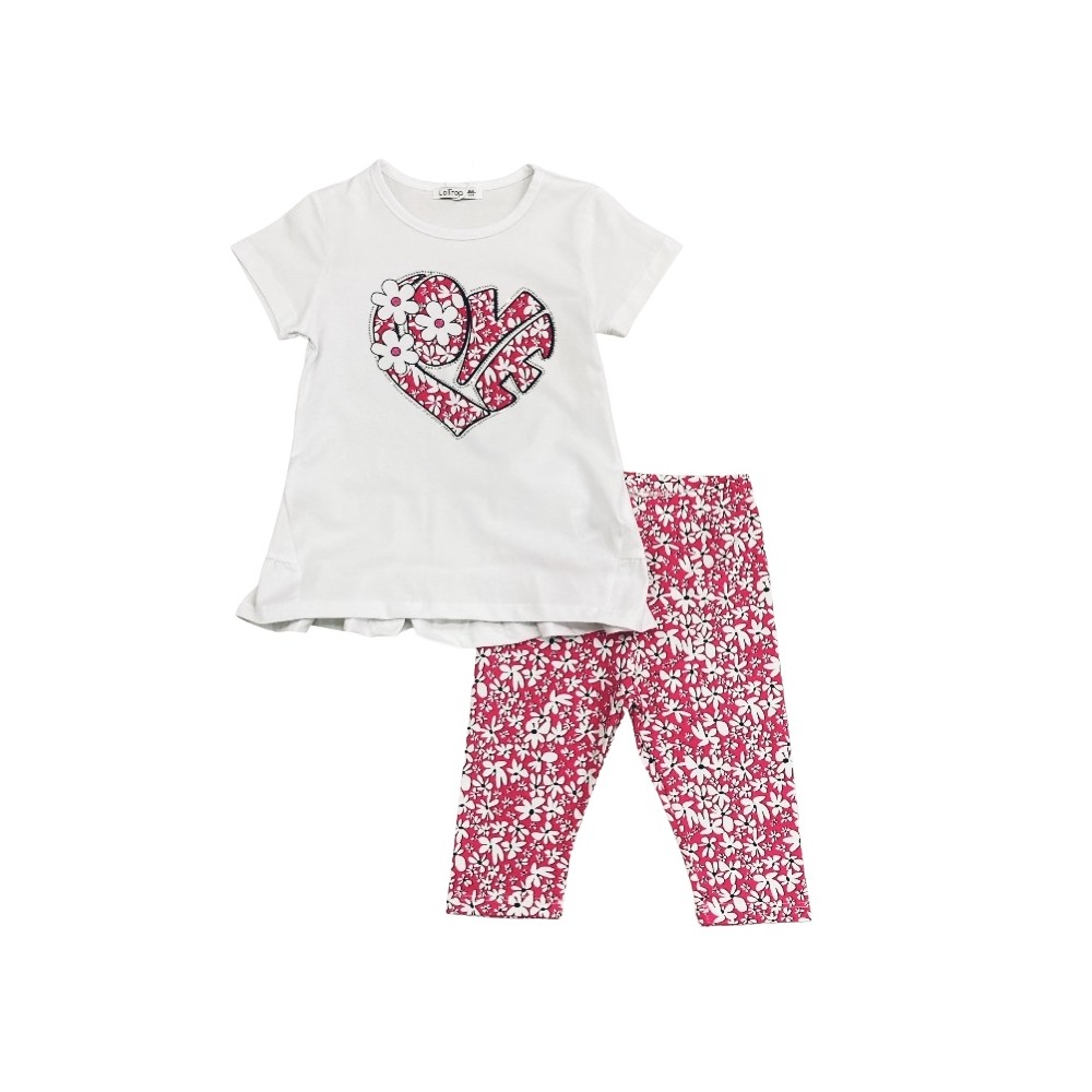 completo girl jersey 3/4-11/12 anni