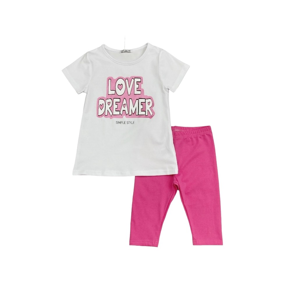 completo girl jersey 3/4-11/12 anni