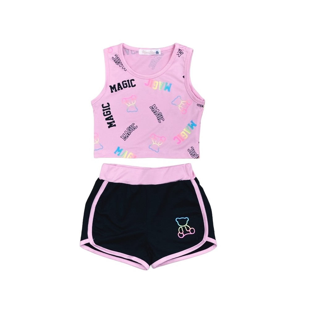 completo girl jersey 4/12 anni