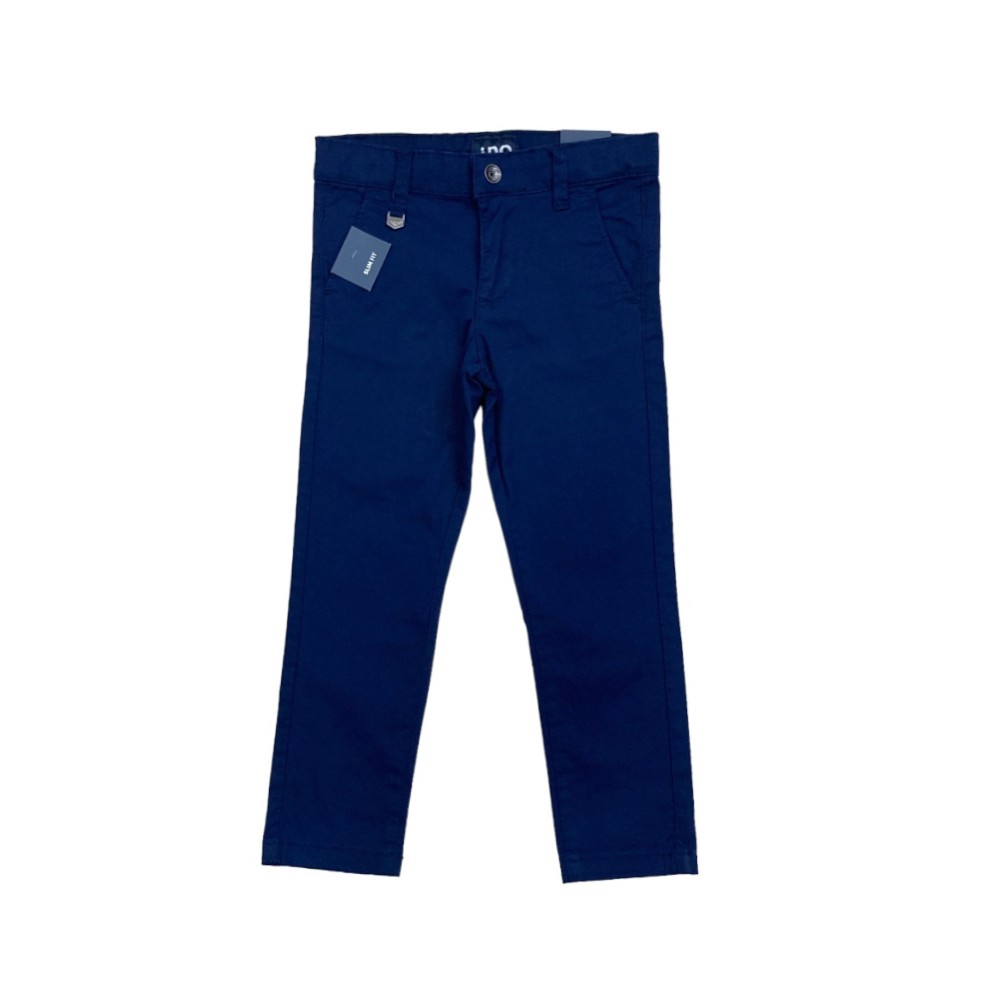 pantaloni boy cotone 3/8 anni