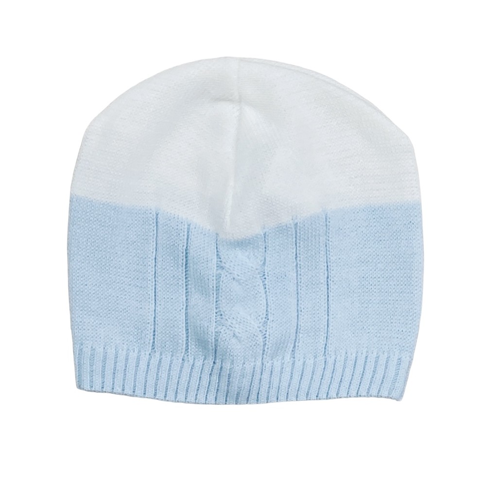 cappellino neonato misto lana