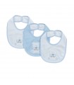 set 3 pezzi bavaglini neonato