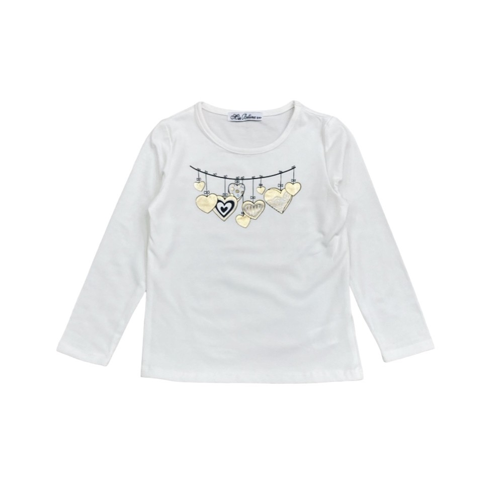 t-shirt girl caldo cotone 3/4-7/8 anni