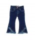 jeans baby 5 tasche a zampa 12/36 mesi