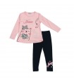 completo girl caldo cotone 3/4-11/12 anni