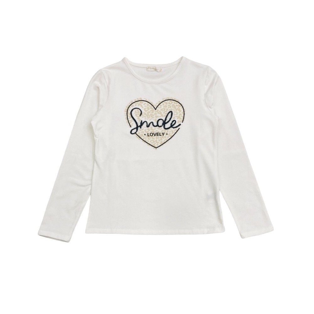 t-shirt girl caldo cotone 8/16 anni