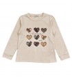 t-shirt girl caldo cotone3/4-11/12 anni