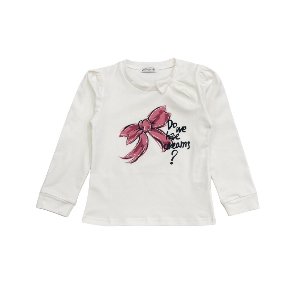 t-shirt girl caldo cotone 3/7 anni