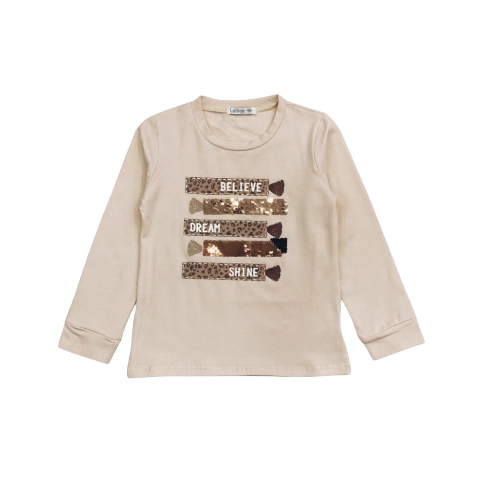 t-shirt girl caldo cotone 3/4-11/12 anni