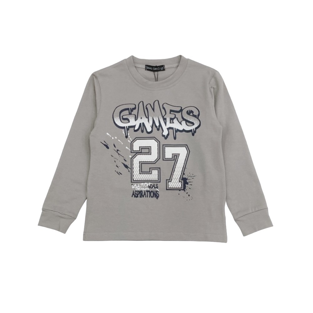 t-shirt boy caldo cotone 3/4-7/8 anni