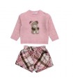 completo baby con short 3/18 mesi