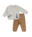 completo baby in maglia 3/6-12/18 mesi