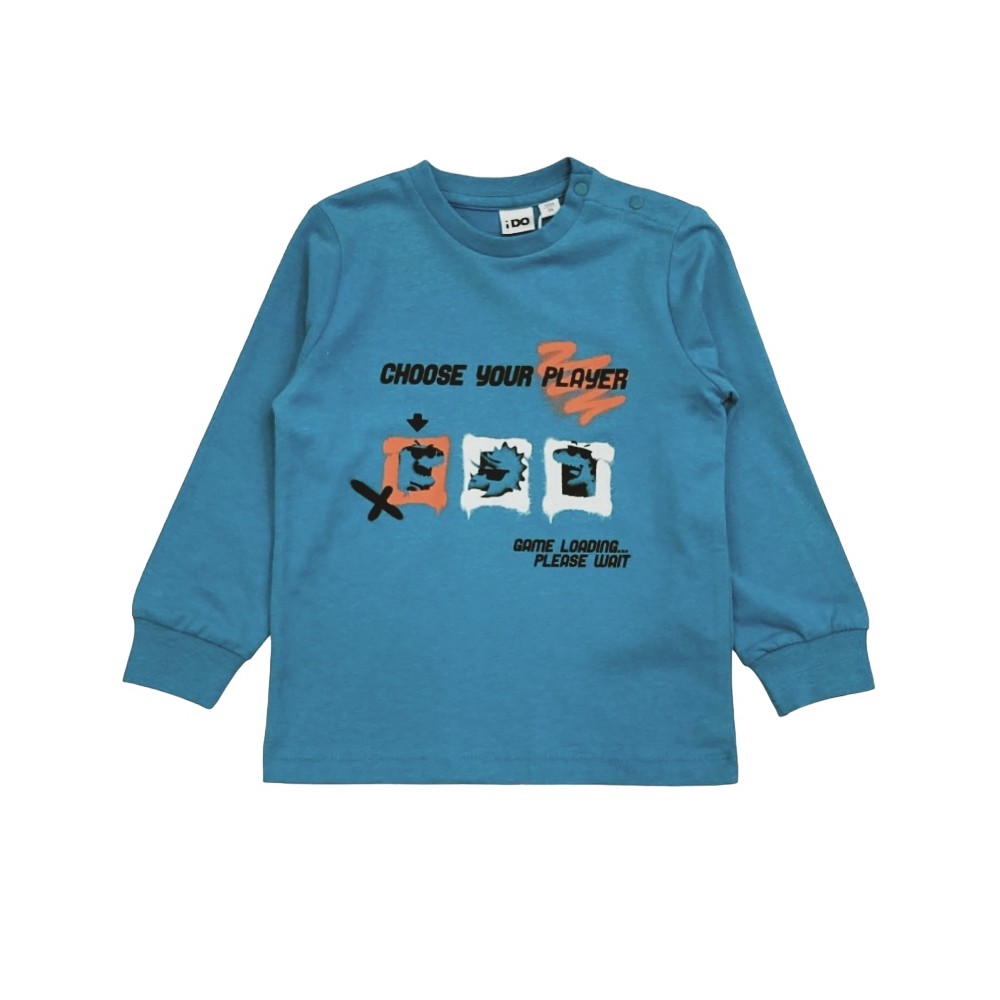 t-shirt boy caldo cotone 3/8 anni