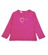 t-shirt girl caldo cotone 3/8 anni