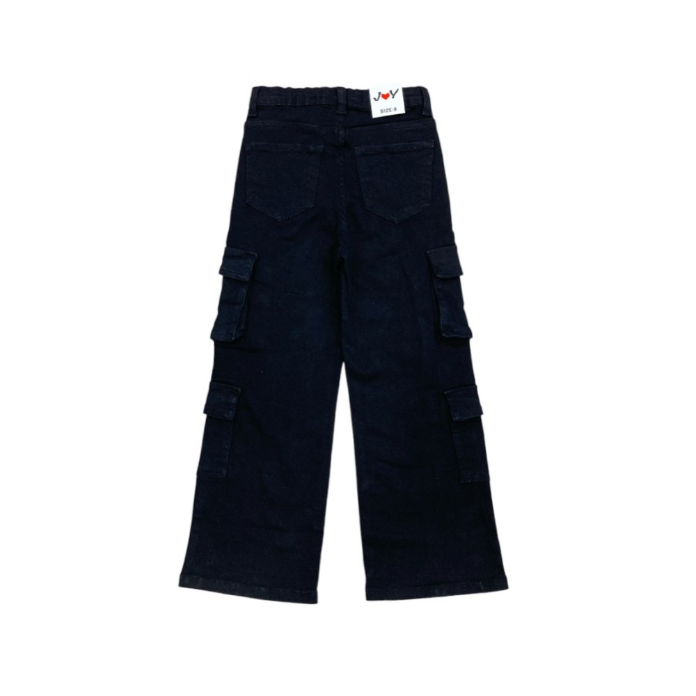 jeans girl cargo 8/16 anni