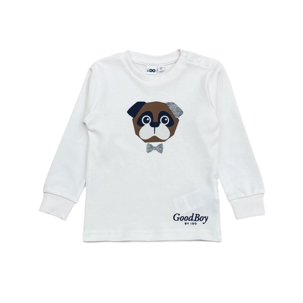 t-shirt boy caldo cotone 3/8 anni