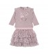 completo baby maglia tulle 12/36 mesi