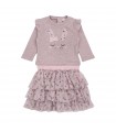 completo baby maglia tulle 12/36 mesi