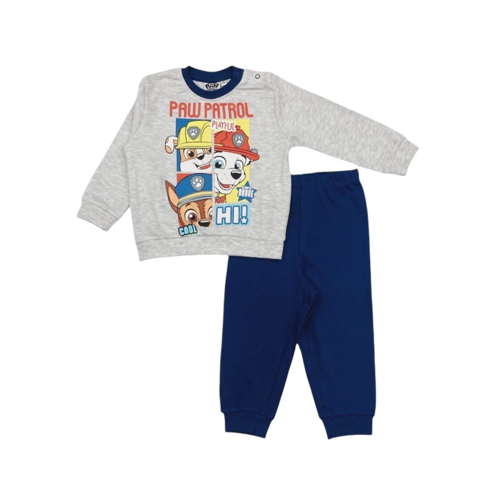 pigiama baby paw patrol caldo cotone 12/30 mesi