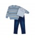 completo boy 3 pezzi 3/8 anni