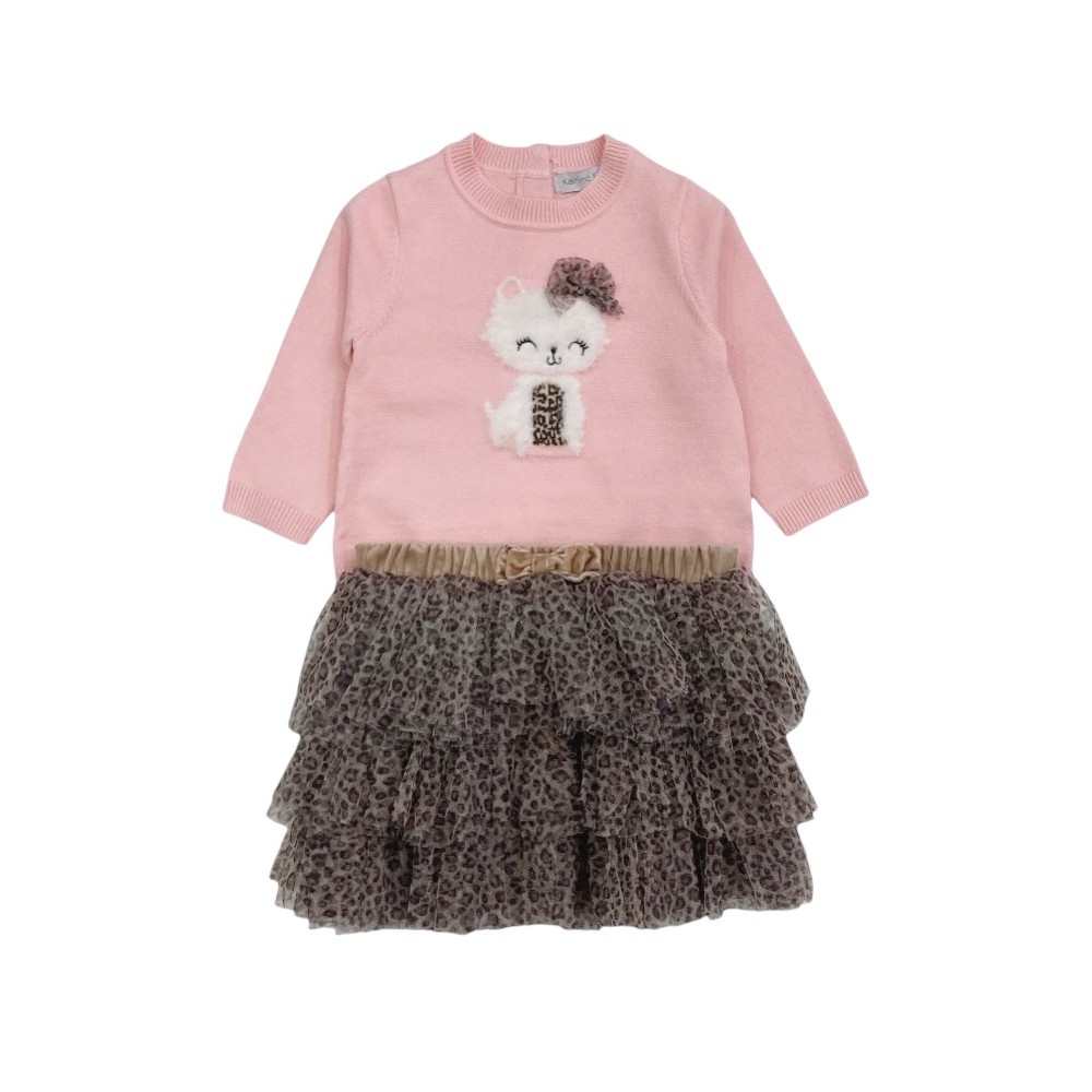 completo baby maglia/tulle 12/36 mesi