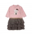 completo baby maglia/tulle 12/36 mesi