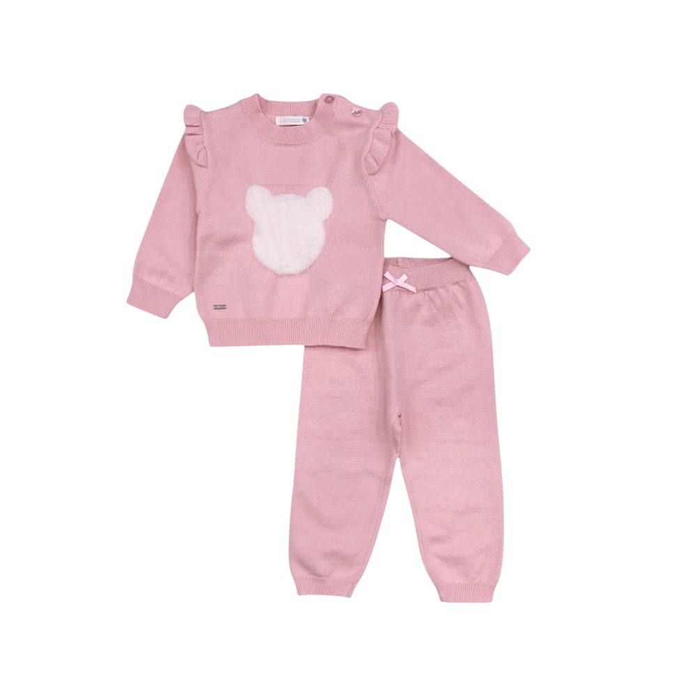 completo baby in maglia 12/36 mesi