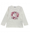 t-shirt girl caldo cotone 3/7 anni