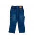 jeans boy cargo 3/8 anni