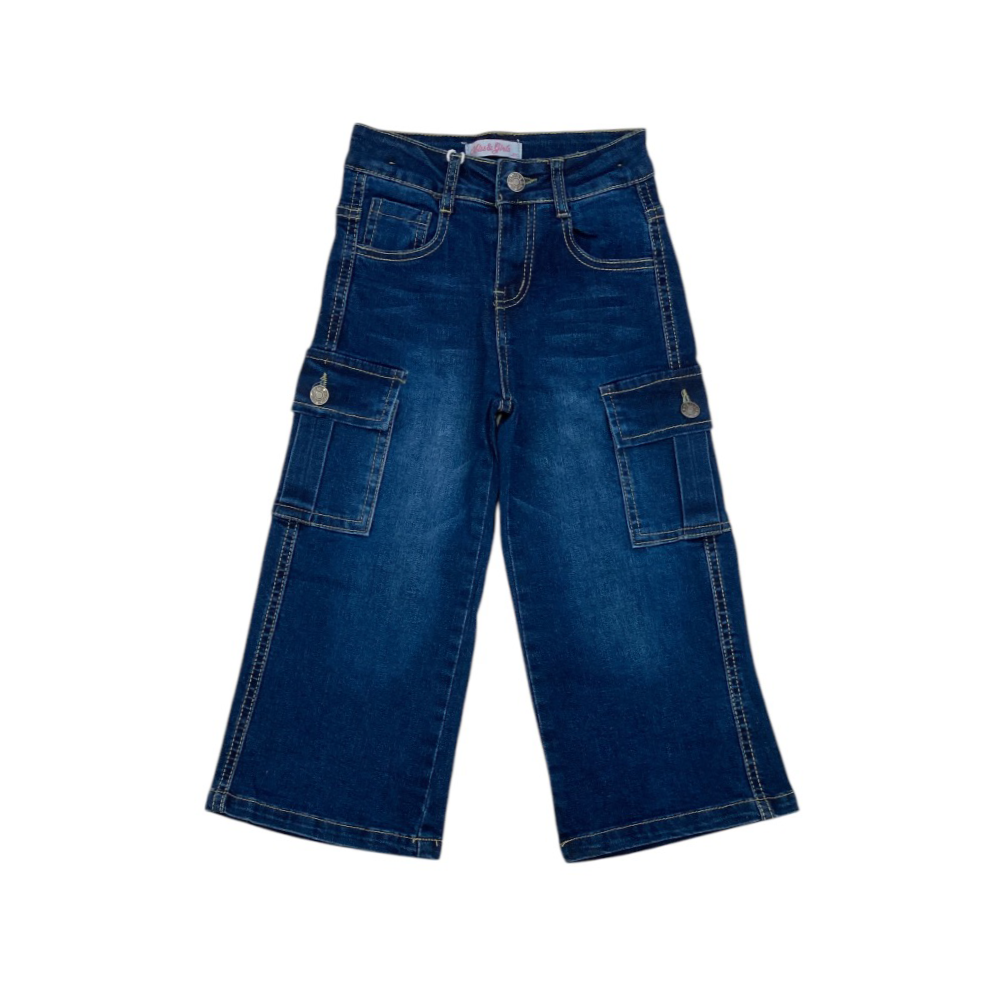 jeans girl cargo 4/14 anni