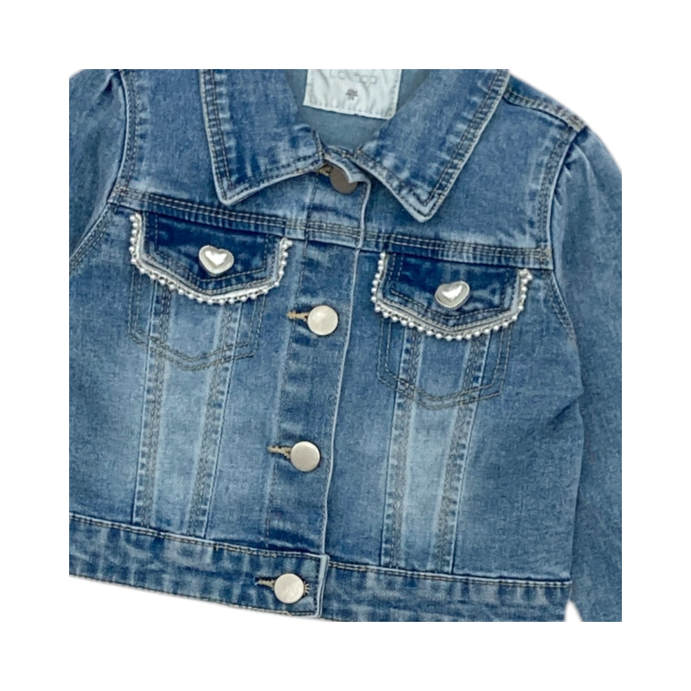 giacca jeans baby 12/36 mesi