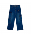 jeans girl cargo 8/16 anni